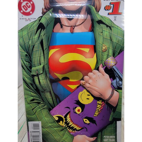 Supergirl #1 (1996, DC) Peter David. 1st appearance of Buzz - Picture 6 of 6